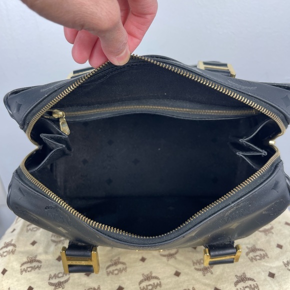 MCM Black Satchel Handbag - Picture 11 of 15